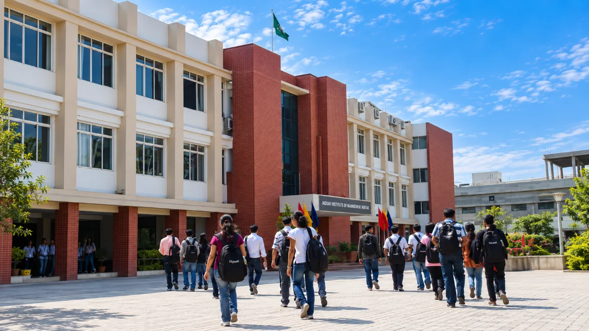 IIEBM Pune campus building in Wakad